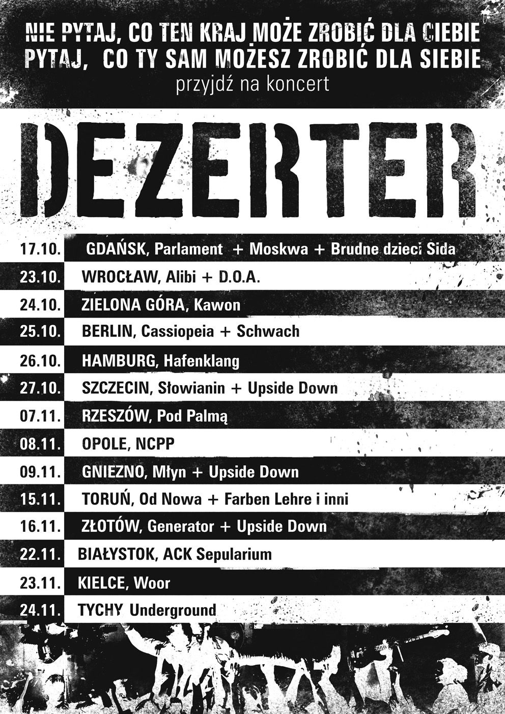 DEZERTER - Koncert Pod Palmą Rzeszów