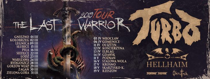 The Last Warrior Tour. Koncert TURBO w klubie Vinyl