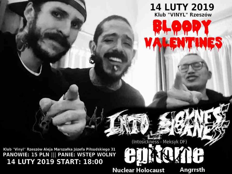 IntoSickness, epitome, Angrrsth, Nuclear Holocaust 14-02-2019