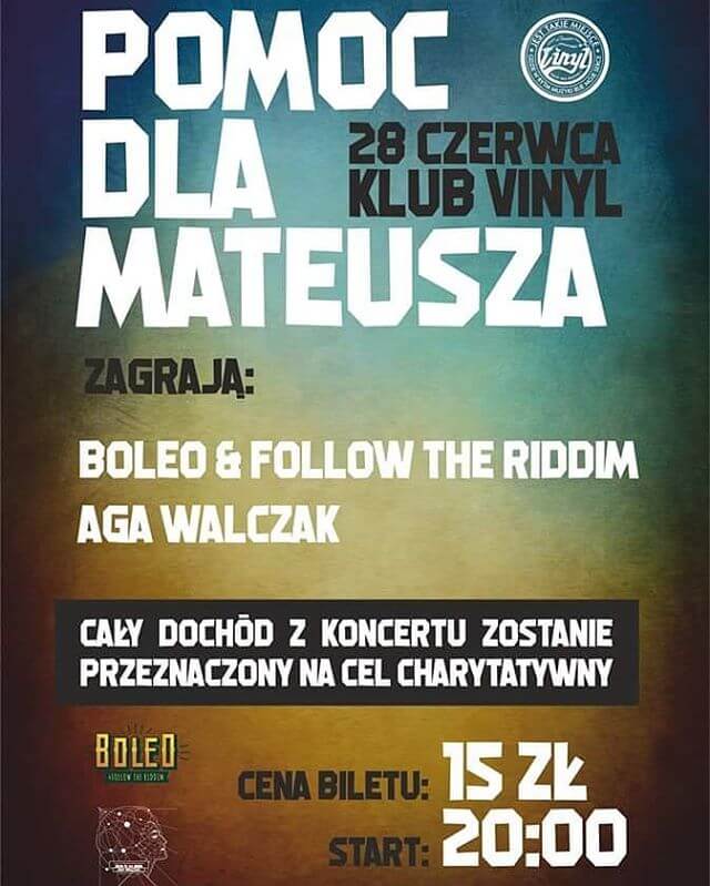 Koncert Aga Walczak, Boleo i Follow the Riddim