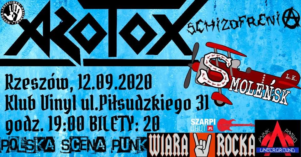 Toxyczny Świat - Azotox, Schizofrenia, Smoleńsk - VINYL Rzeszów
