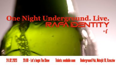 One Night Underground. Live.