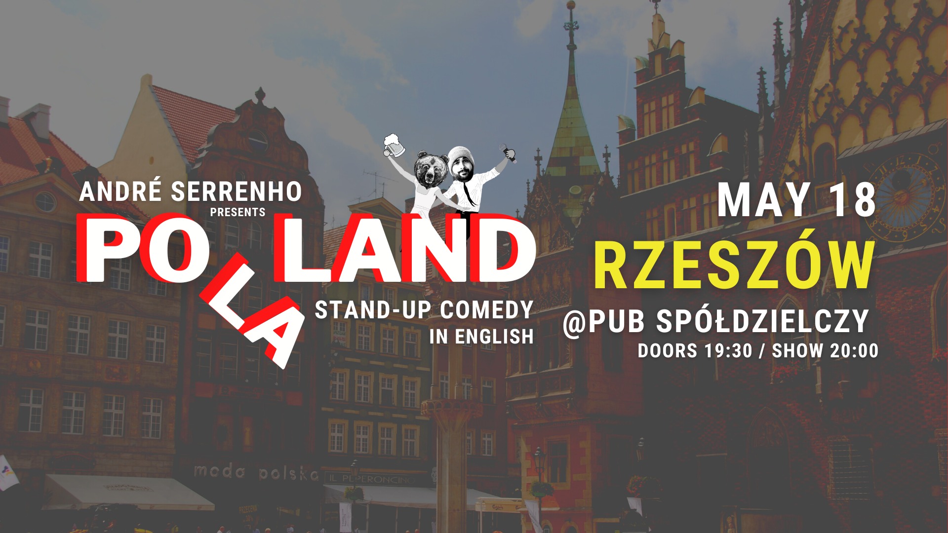 PO LA LAND - Stand-Up Comedy in English | André Serrenho