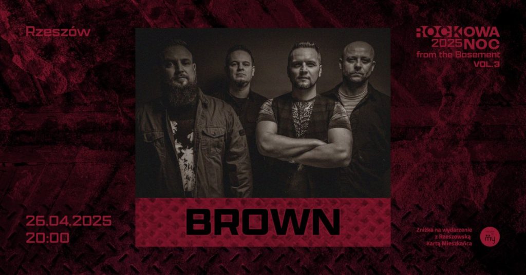 Koncert zespołu BROWN - Rockowa Noc