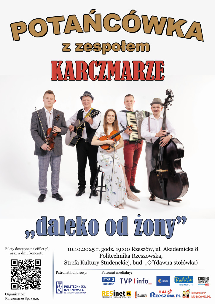 potańcówka z zespołem Karczmarze w Rzeszowie