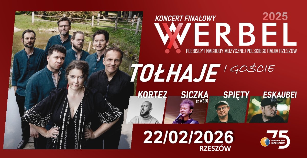 Koncert Finałowy Werbel 2025 | Klub Pod Palmą - 2026 - Koncerty w Rzeszowie Nagroda Muzyczna Polskiego Radia Rzeszów – Werbel 2025