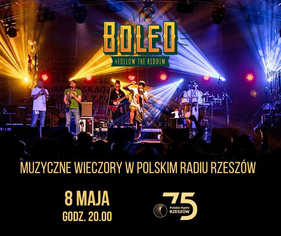 Koncert zespołu Boleo & Follow The Riddim w Polskim Radiu Rzeszów