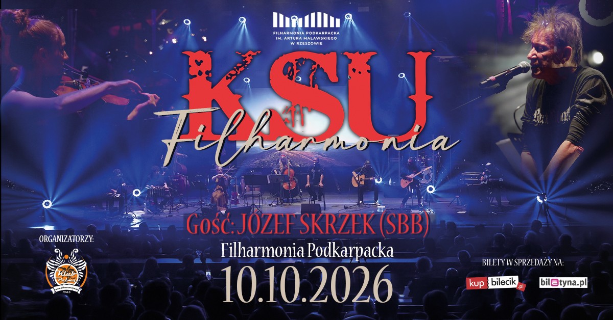 KSU "Filharmonia - Akustycznie" + Gość: Józef Skrzek(SBB)|Rzeszów- Filharmonia Podkarpacka