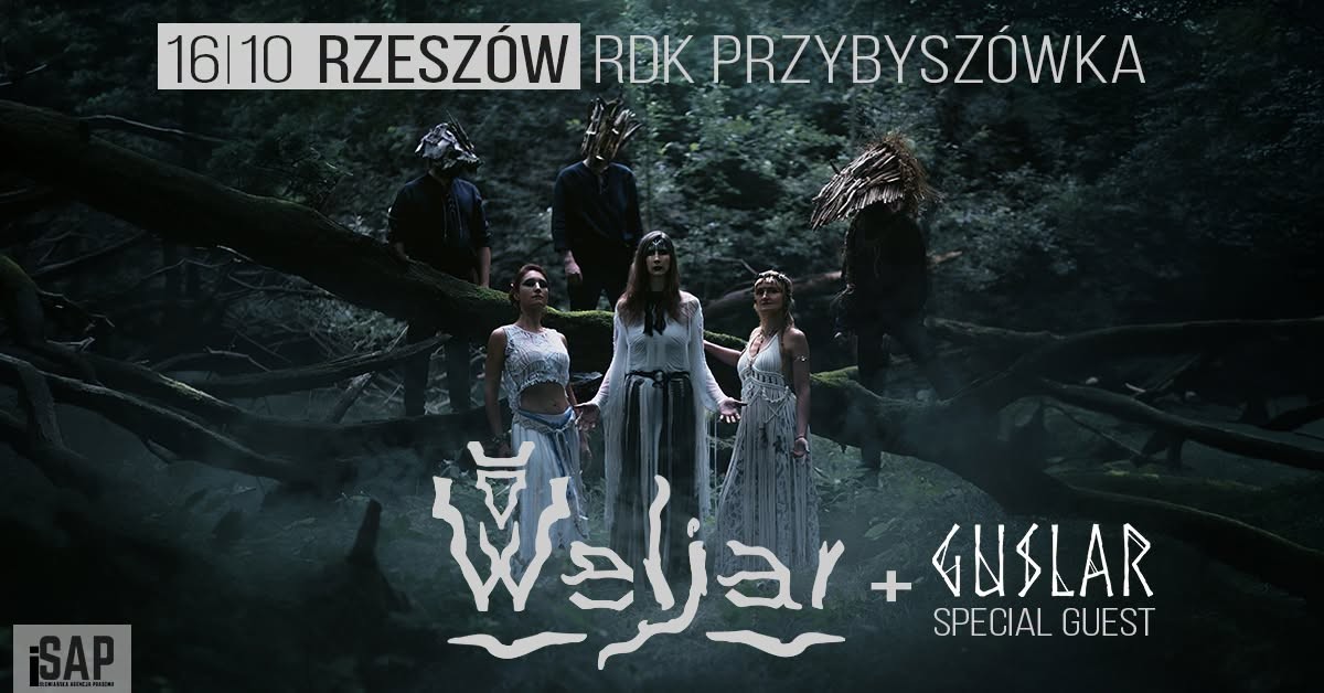Weljar + Guslar | Rzeszów, RDK Przybyszówka - 2026 - Koncerty w Rzeszowie Weljar + Guslar | Rzeszów, RDK Przybyszówka